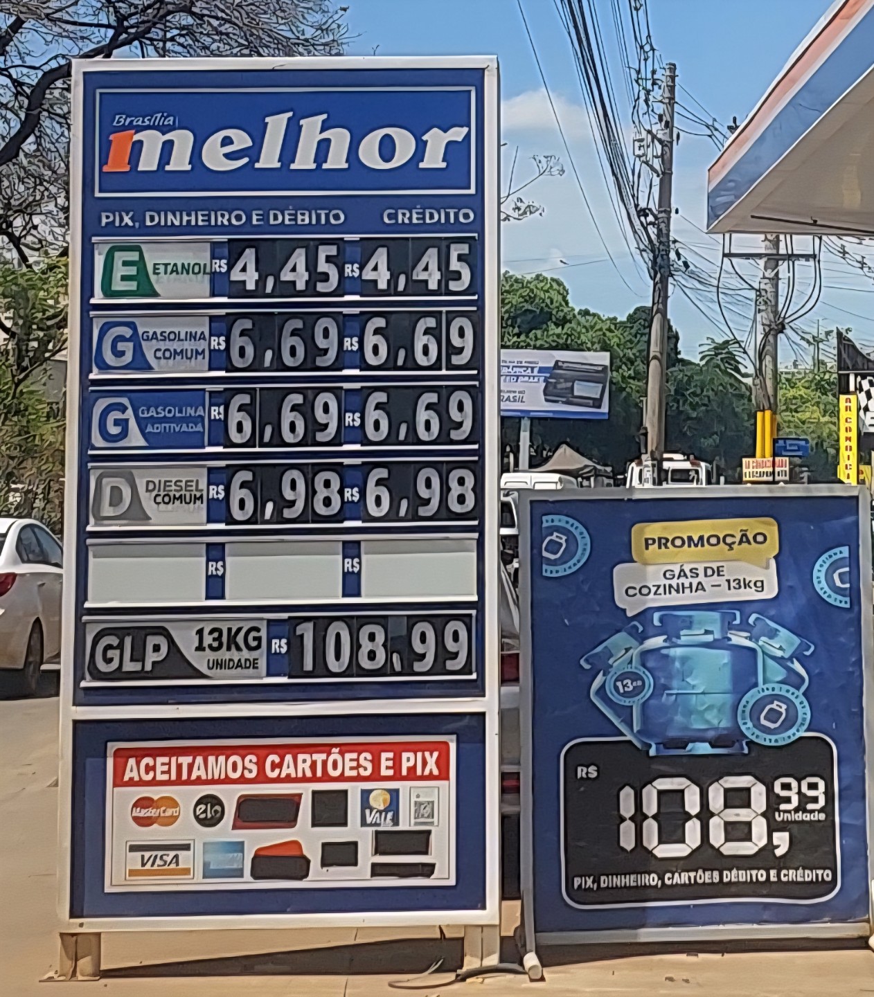 Posto de combustível Melhor