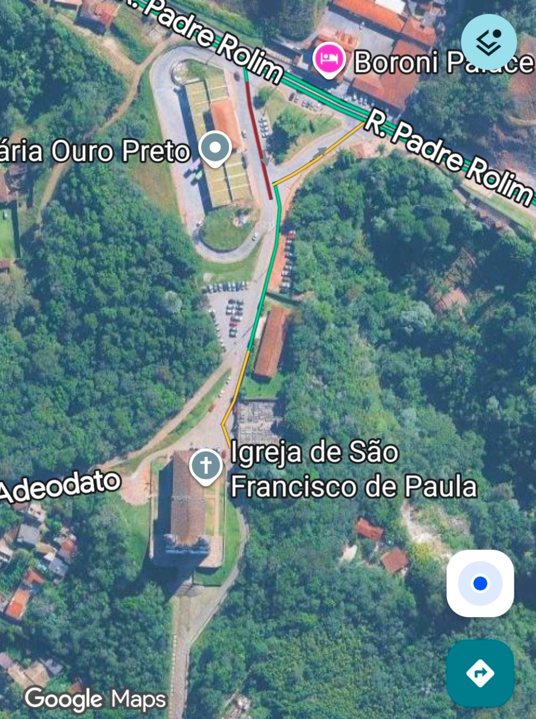 Ponto de apoio Ouro Preto